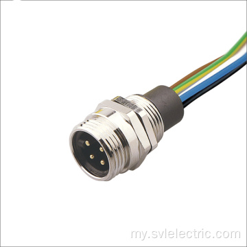 7/8 cable နှင့်အတူ mini PCB တပ်ဆင်ခြင်း connector